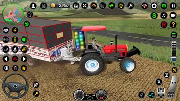 Indian Tractor Farming Game 3D اسکرین شاٹ 2