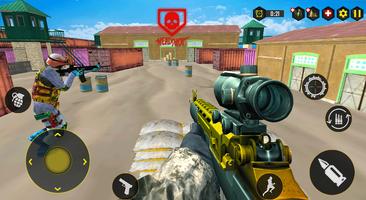 Commando Secret Mission 3D Gun screenshot 1
