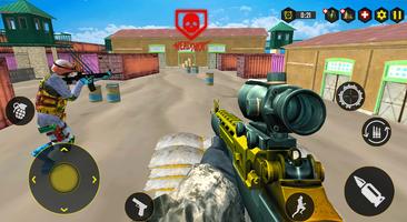 Commando Secret Mission 3D Gun スクリーンショット 1