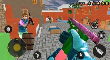 Commando Secret Mission 3D Gun screenshot 2