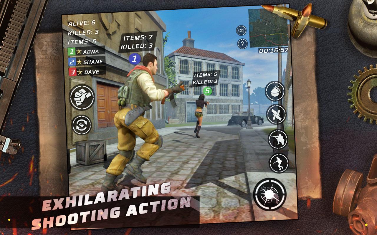 Gun Strike Battleground Fire Free Shooting Games For Android Apk Download - games like naruto battlegrounds roblox