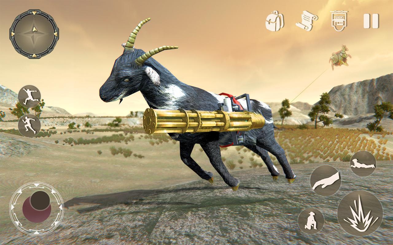 Goat War Battleground Goat Shooter Simulator For Android - goat attack roblox