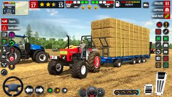 Farming Tractor Simulator Game poster
