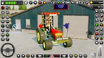трактор вождение обрезать игра скриншот 2