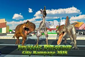 Jurassic Dinosaur City Attack Battle 스크린샷 3