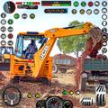 Jogo de neve de construção JCB