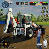 Juego excavadora jcb dumper