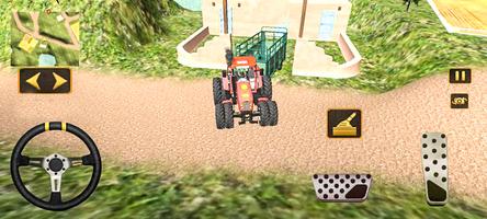 Big Tractor Simulator 3D Game capture d'écran 2
