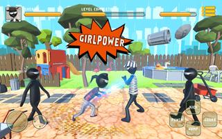 Stickman City Fighter vs Street Gangster capture d'écran 2