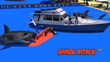 Shark Attack 3D постер
