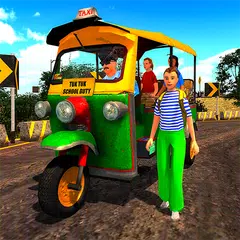 Indian Tuk Tuk School Auto Rickshaw Mountain Drive APK download