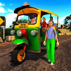 Indian Tuk Tuk School Auto Rickshaw Mountain Drive simgesi