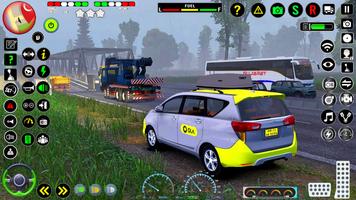 US Taxi Game - Taxi Games 2023 پوسٹر
