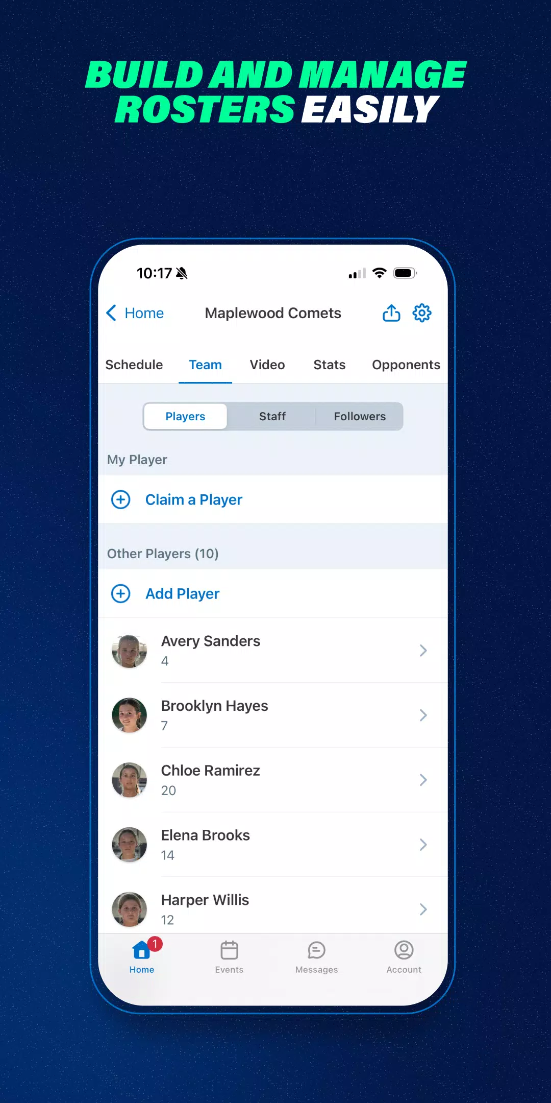GameChanger screenshot