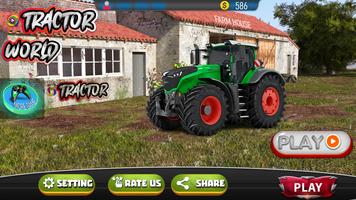 Tractor Games: Real Tractor 3D Plakat