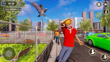 fliegend Bird pigeon Simulator Plakat