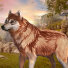 la Wild Loup animal simulateur icône