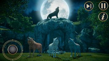 la Wild Loup animal simulateur Affiche