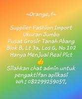 Orange Fashion plakat