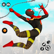 ”Spider Rope Hero: Black Spider