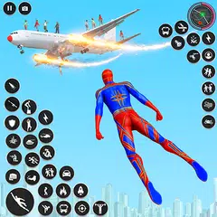 Spider Rope Man Superhero Game APK Herunterladen