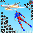 Spider Rope Man Superhero Game icône