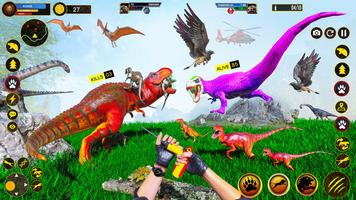 Deadly Dino Hunter Simulator Affiche