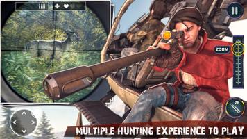 Wild Dino Hunter: Hunting Game capture d'écran 1