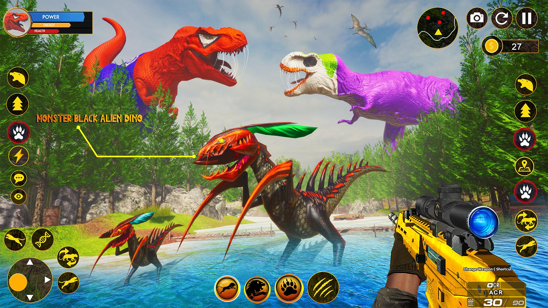 Dinosaur Games: Dino Hunting Games- Animal Games APK برای دانلود اندروید