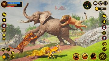 Wild Safari deer Hunting Games syot layar 2