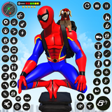 飛行超級英雄：蜘蛛遊戲 圖標