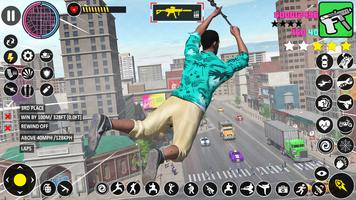 Gangster Crime Shooting Games captura de pantalla 1