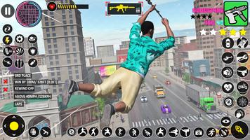 Gangster Crime Shooting Games تصوير الشاشة 1