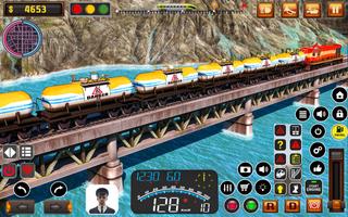 Gry Train Driving Train Wali plakat