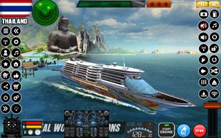 Grote cruise schip  simulator screenshot 2