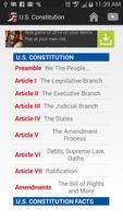 U.S. Constitution โปสเตอร์