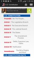 Poster U.S. Constitution