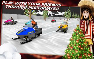 Snowmobile Racer – Multiplayer Addictive Racing 3D poster