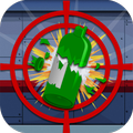 Bottle gunshot  - long range shooting