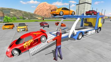 Crazy Car Transporter Truck ảnh chụp màn hình 1