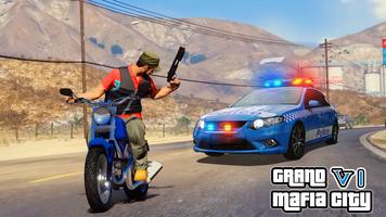 Gangster Crime Theft Auto V poster