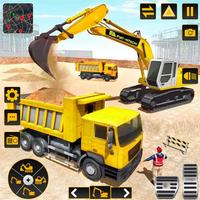 Sand Excavator Simulator 3D پوسٹر