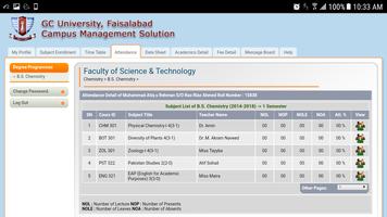 GCUF Portal App (Sahiwal Campus) скриншот 3