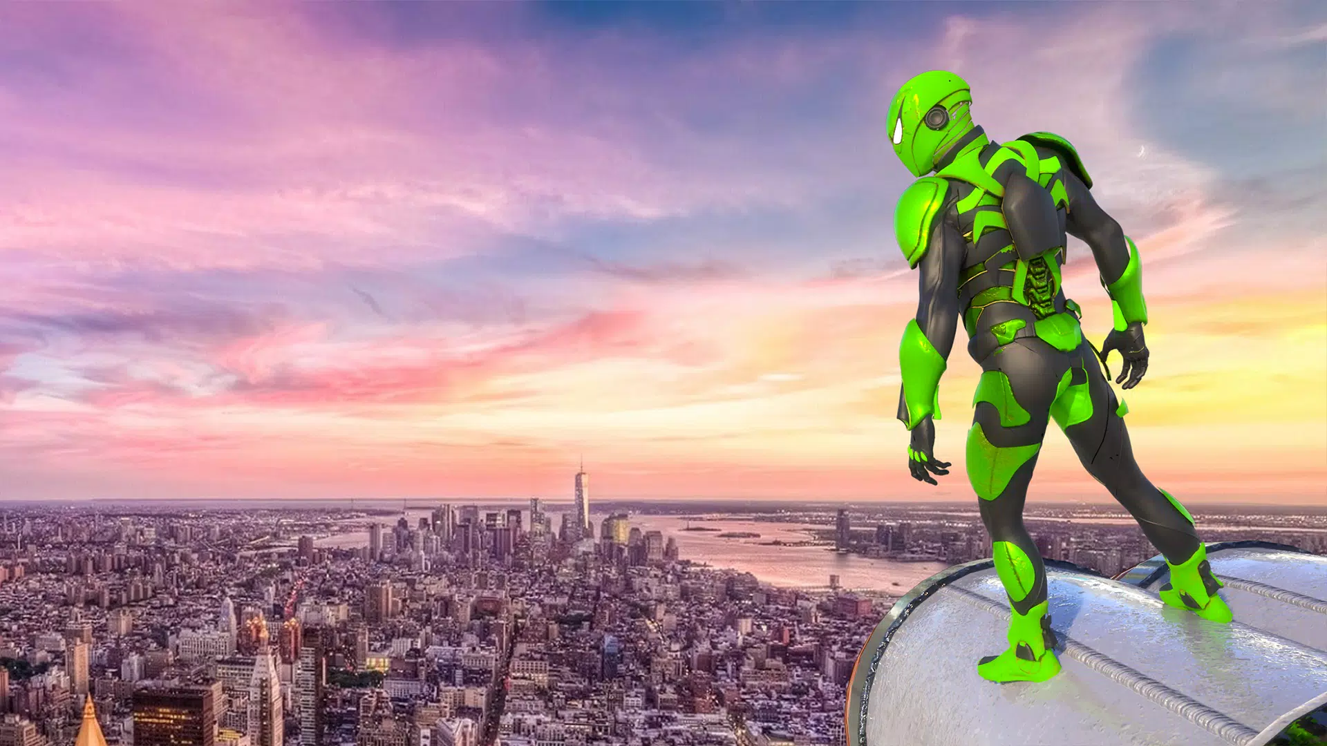 Amazing Rope hero spider Games