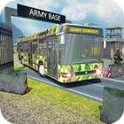 Army Coach Super Bus Driving icon