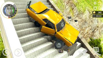 Beam Drive Car Crash Simulator 2021: Death Ramp تصوير الشاشة 1