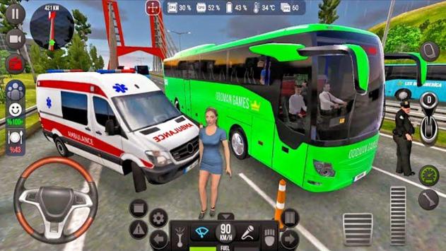 Modern Bus Simulator Drive 3D: New Bus Games Free screenshot 11