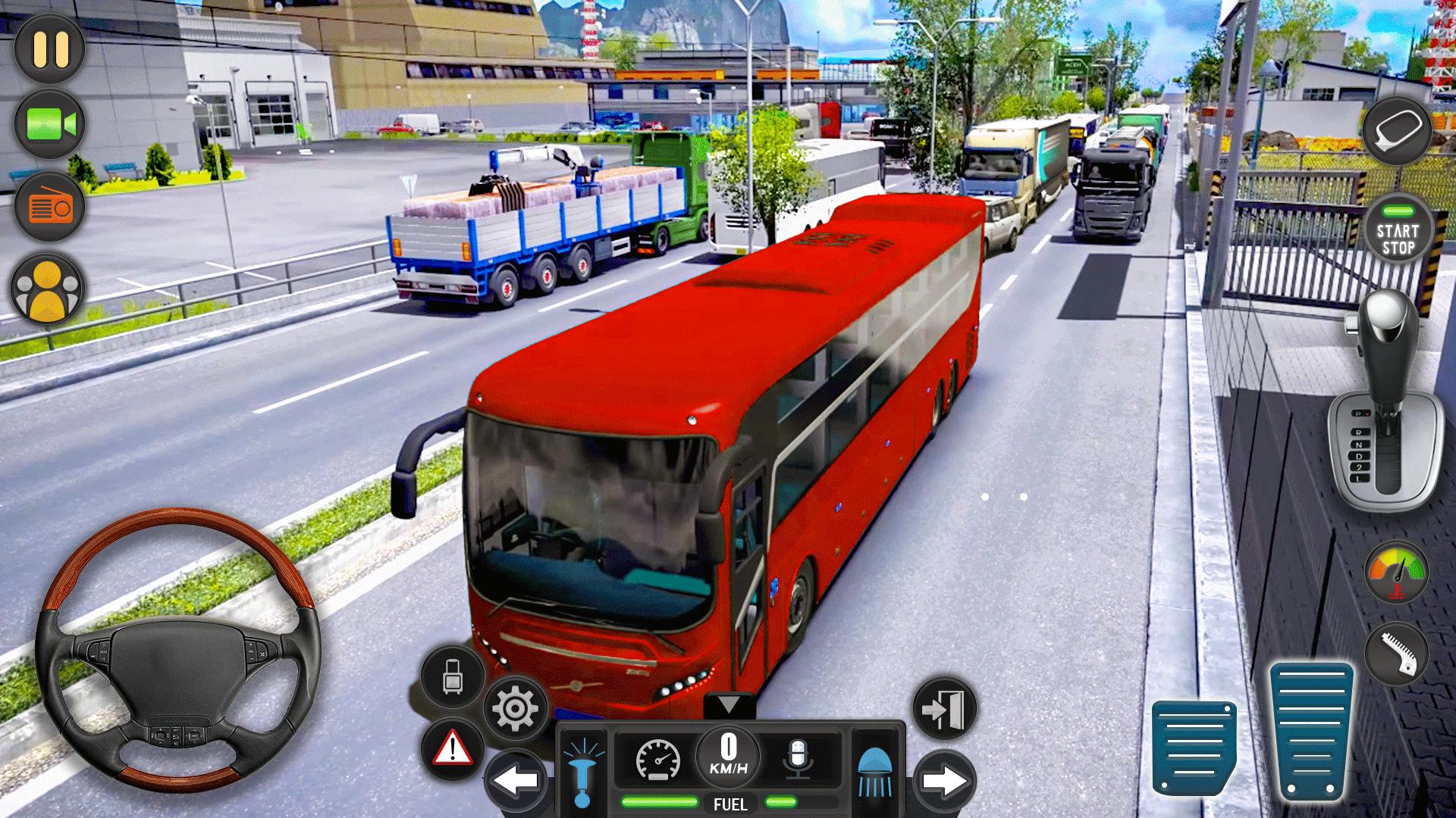 Modern Bus Simulator Drive 3d New Bus Games Free For Android Apk Download - how to get a car in bus simulator roblox how to get free