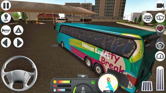 Modern Bus Simulator Drive 3D: New Bus Games Free screenshot 4