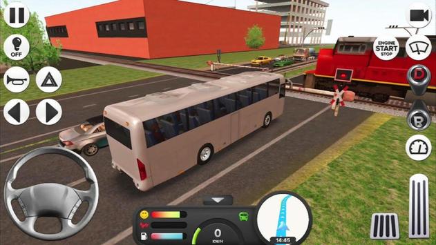 Modern Bus Simulator Drive 3D: New Bus Games Free screenshot 8